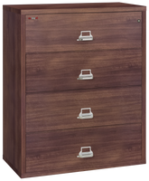 Fire Resistant File Cabinet - 4 Drawer Lateral 44" wide